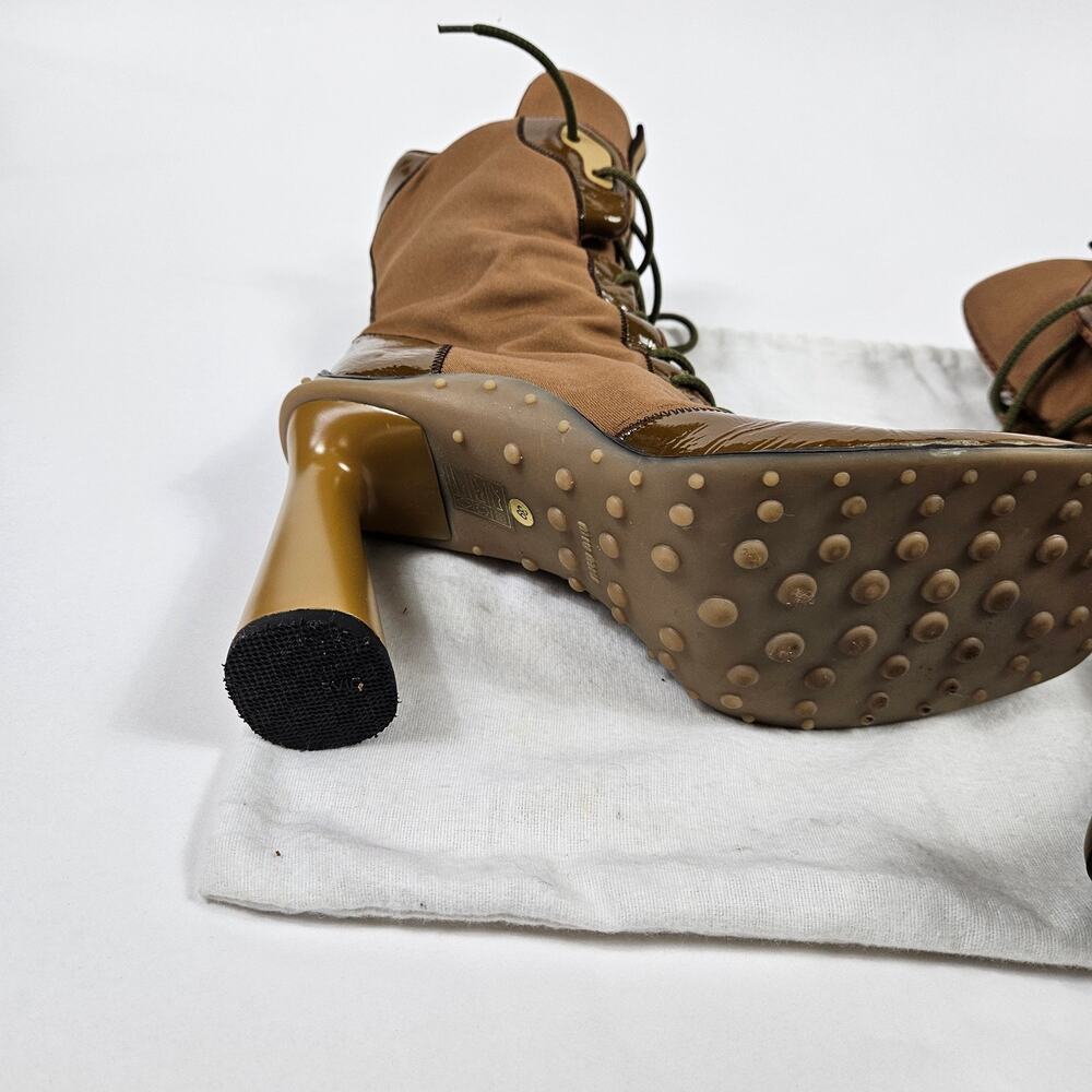 Vintage Miu Miu Boots F/W 1999 Tech Heels Bubble Sole RARE - EU 39 - Picture 4 of 15